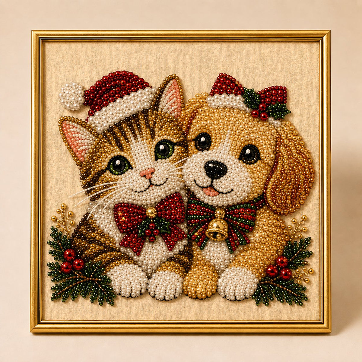 🎁 Early Christmas Special — Save 50% OFF Today! DIY Christmas Festive Pet Pearl Diamond Painting Art Kit