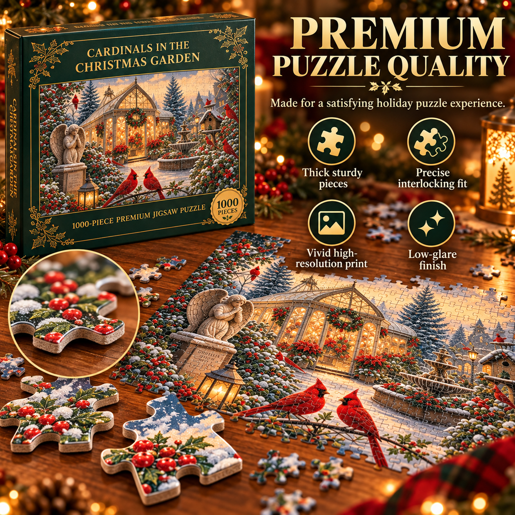 🎄 Christmas Puzzle Collection | Create Magical Holiday Memories Together | A Beautiful Gift For Holiday Memories
