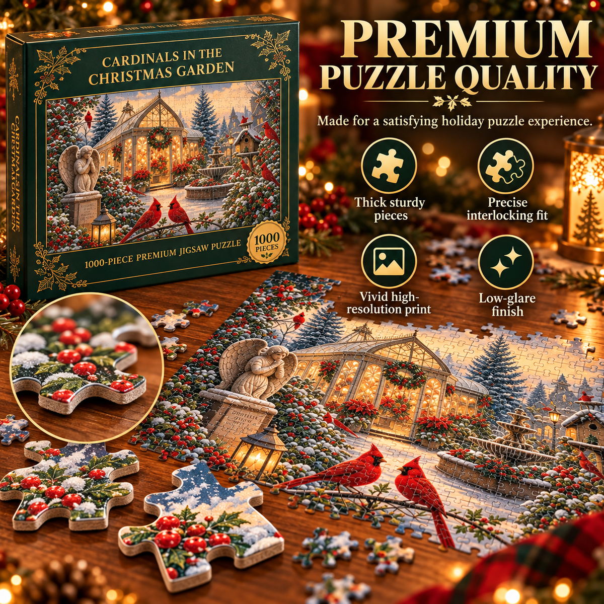 🎄 Christmas Puzzle Collection | Create Magical Holiday Memories Together | A Beautiful Gift For Holiday Memories