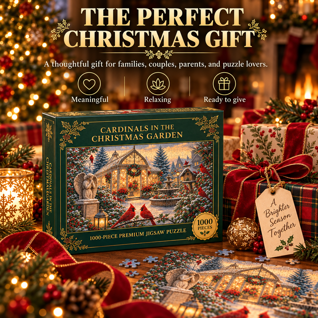 🎄 Christmas Puzzle Collection | Create Magical Holiday Memories Together | A Beautiful Gift For Holiday Memories