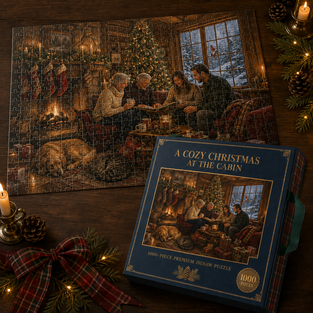 🎄 Christmas Puzzle Collection | Create Magical Holiday Memories Together | A Beautiful Gift For Holiday Memories