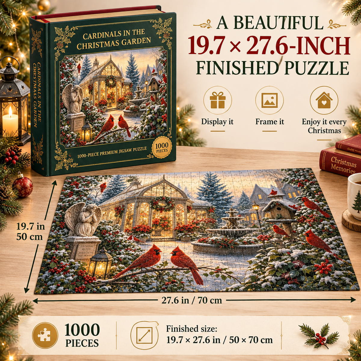 🎄 Christmas Puzzle Collection | Create Magical Holiday Memories Together | A Beautiful Gift For Holiday Memories