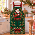 🎄 Personalized Christmas Apron – For the One Who Makes Christmas Feel Like Home ❤️
