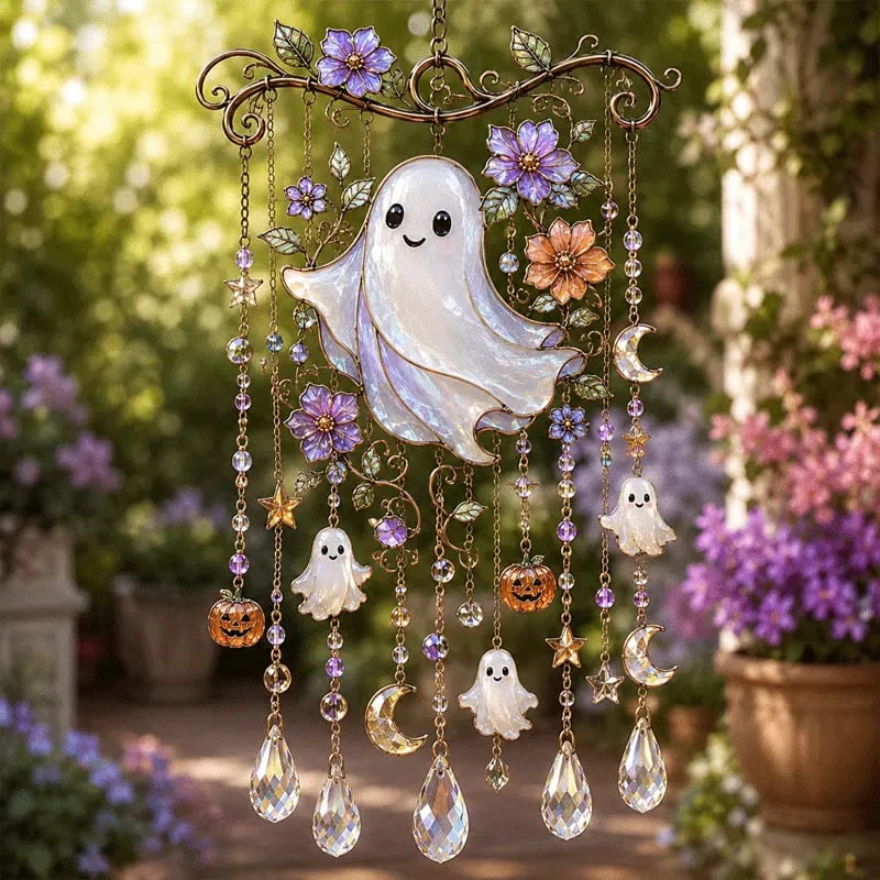 🔥Halloween Early Bird Special: Enjoy 70% OFF —— Halloween Themed Crystal Wind Chime