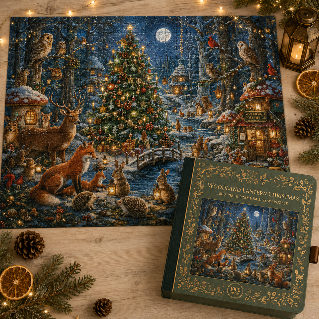 🎄 Christmas Puzzle Collection | Create Magical Holiday Memories Together | A Beautiful Gift For Holiday Memories