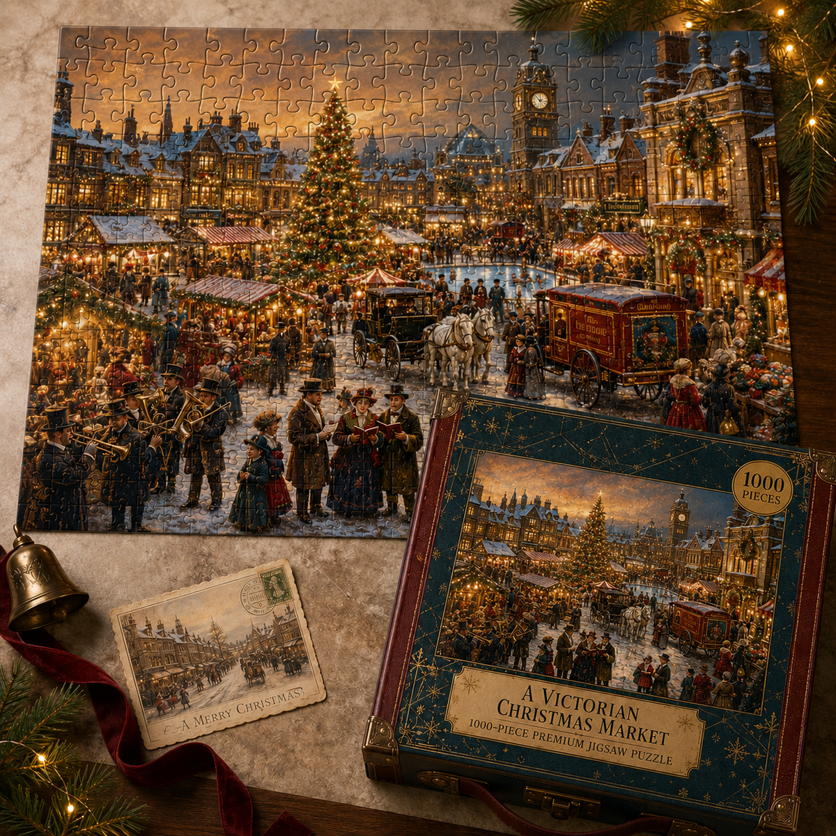 🎄 Christmas Puzzle Collection | Create Magical Holiday Memories Together | A Beautiful Gift For Holiday Memories